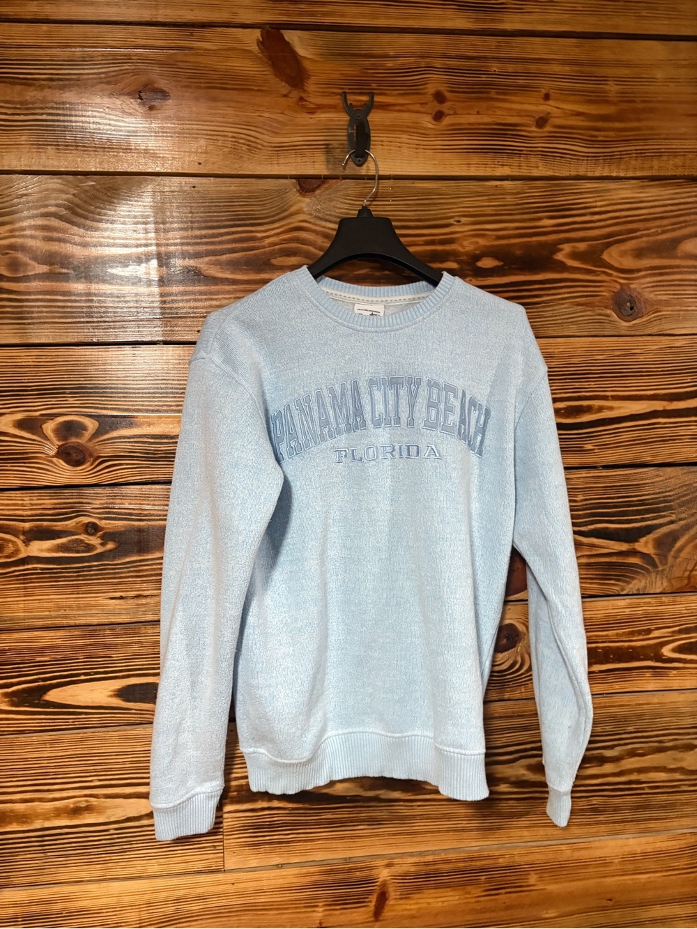 Light Blue Panama City Beach Crewneck Sweatshirt